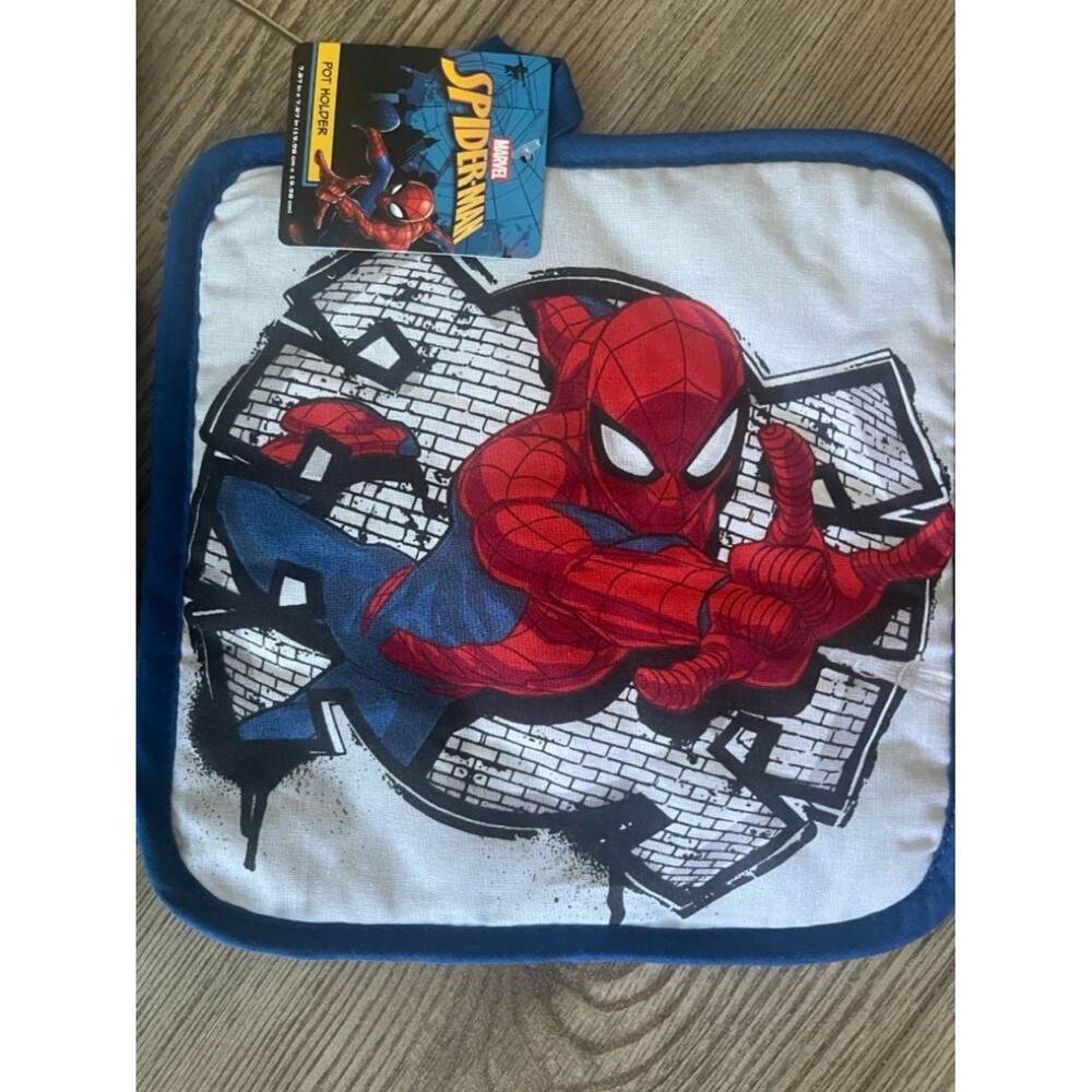 Marvel Spider-Man Red, Blue & White Kitchen Pot Holder